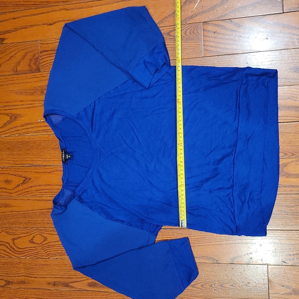 Royal blue spring/summer top
